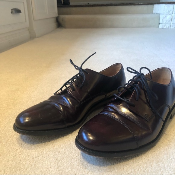 Cole Haan cordovan cap toe shoes 11D - Picture 2 of 10